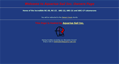 Desktop Screenshot of owners.aquarius-sail.com